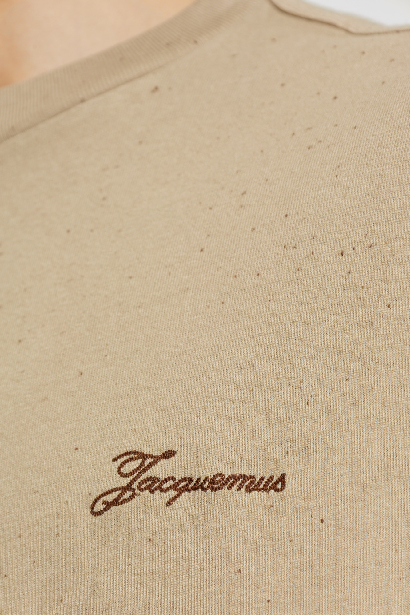 こうちゃん専用 JACQUEMUS クリーム色 Tシャツ サイズS Jacquemus T-shirt with embroidered logo | Men's | Vitkac